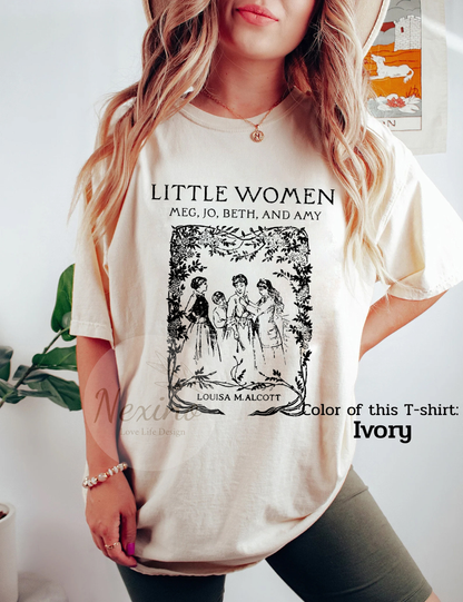 Little Women Sweatshirt, Little Women Gift, Louisa M. Alcott Gift, Literary Gift Bookish Gift, Long Sleeve Little Women Pullover Sweater
