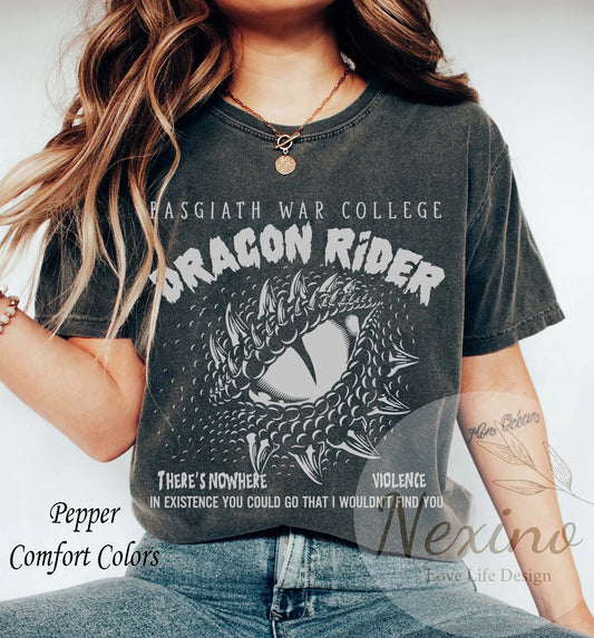 Fourth Wing Shirt, Dragon Rider Shirt, Rebecca Yarros Tee, Violet Sorrengail, Xaden Riorson, Romantasy Fantasy, Bookish Sweatshirt, Gifts For Readers