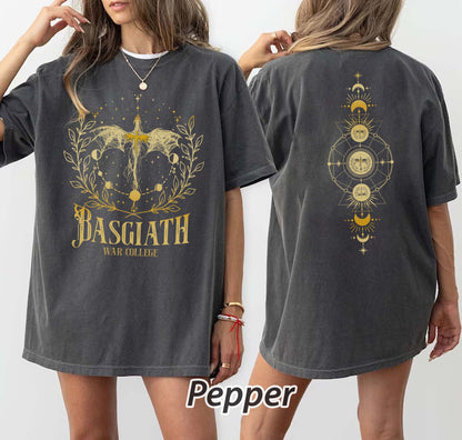 Basgiath War Sweatshirt, Fourth Wing, Shirt For Book Lover, Fantasy Reader, Bookish Shirt, Fantasy Book Reader, "Fly or Die" Design, Book