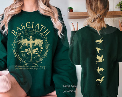 Basgiath War College Scribe Shirt, Fourth Wing Merch Shirt Dragon Rider Violet Sorrengail Xaden Riorson Fantasy Bookish The Empyrean Series