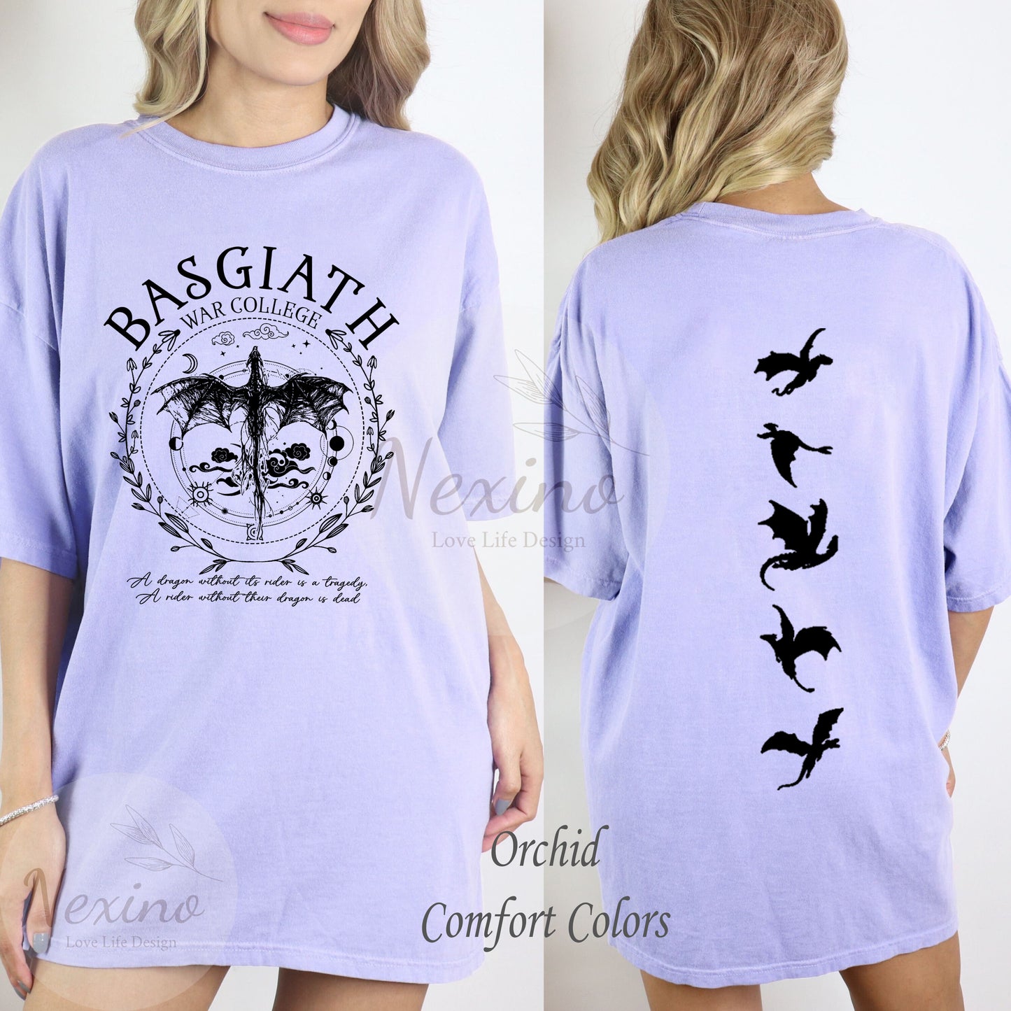 Basgiath War College Scribe Shirt, Fourth Wing Merch Shirt Dragon Rider Violet Sorrengail Xaden Riorson Fantasy Bookish The Empyrean Series