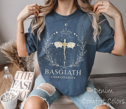 Basgiath War College Shirt, Fourth Wing SweatShirt, Dragon Rider Shirt, Rebecca Yoros Shirt, Fourth Wing, Bookish Shirt, Violet Sorrengail