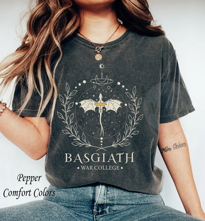 Basgiath War College Shirt, Fourth Wing SweatShirt, Dragon Rider Shirt, Rebecca Yoros Shirt, Fourth Wing, Bookish Shirt, Violet Sorrengail