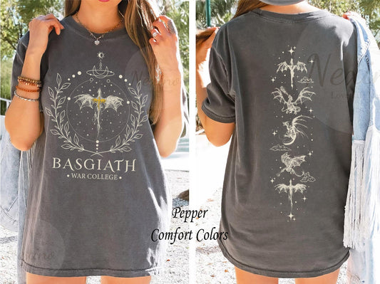 Basgiath War College Shirt, Fourth Wing SweatShirt, Dragon Rider Shirt, Rebecca Yoros Shirt, Fourth Wing, Bookish Shirt, Violet Sorrengail