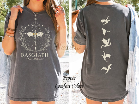 Basgiath War College Shirt, Fourth Wing SweatShirt, Dragon Rider Shirt, Rebecca Yoros Shirt, Fourth Wing, Bookish Shirt, Violet Sorrengail