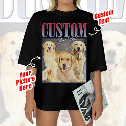 Custom Bootleg Rap Tee, Custom Dog Bootleg Shirt, Custom Dog Shirt, Personalized Dog Bootleg Shirt, Custom Dog's Version, Dog Shirt