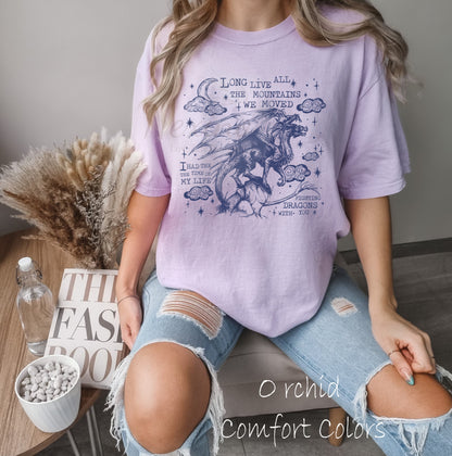 I Had The Time of My Life Fighting Dragons With You Shirt, When Emma Falls In Love Shirt, Taylor Speak Now Comfort Colors Shirt, Long Live Tee