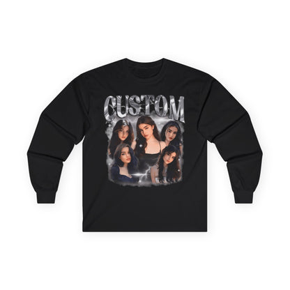 Custom Girlfriend T-Shirt, Shirt With Girlfriend Face, Custom Photo Vintage T Shirts, Custom Your Own Picture Idea, Custom Valentine Shirt