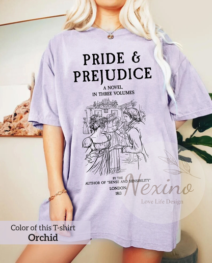 Pride and Prejudice Sweatshirt, Jane Austen Sweatshirt, Shirt For Book Lover, Literary Gift Bookish Gift, Long Sleeve Pemberley Sweatshirt