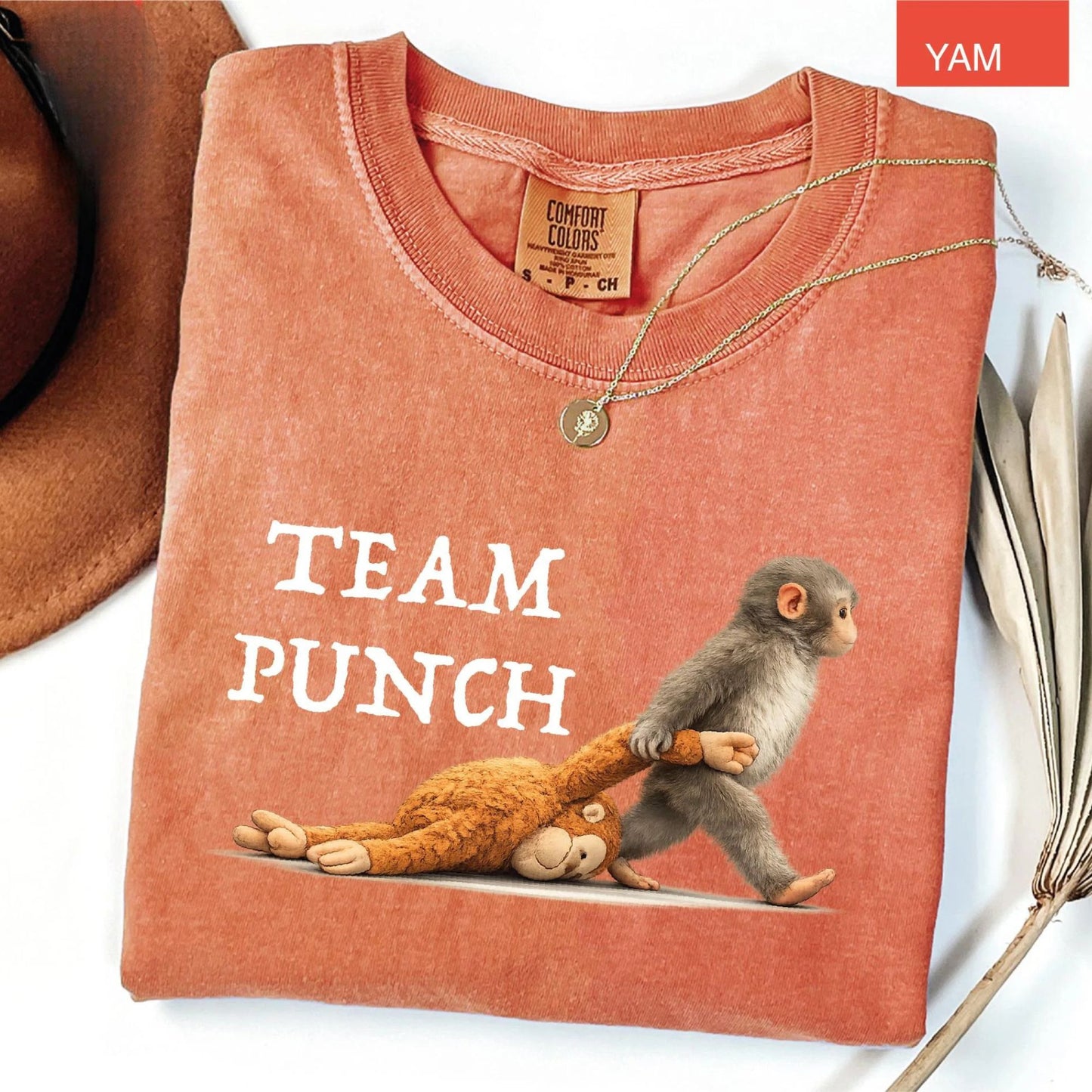 Team Punch Comfort Colors® T-Shirt, Baby Monkey Punch Shirt