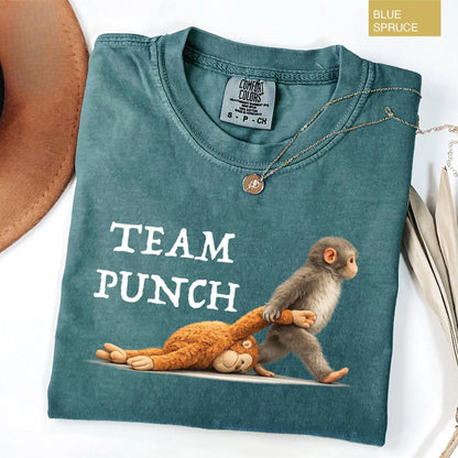 Team Punch Comfort Colors® T-Shirt, Baby Monkey Punch Shirt