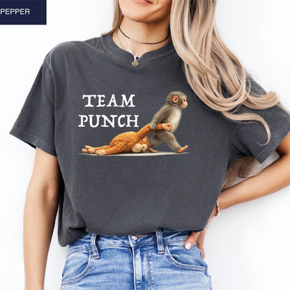Team Punch Comfort Colors® T-Shirt, Baby Monkey Punch Shirt