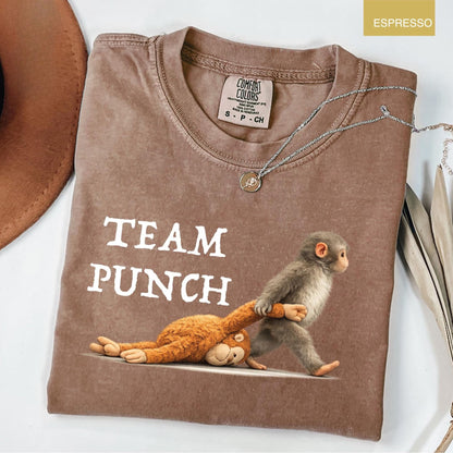 Team Punch Comfort Colors® T-Shirt, Baby Monkey Punch Shirt