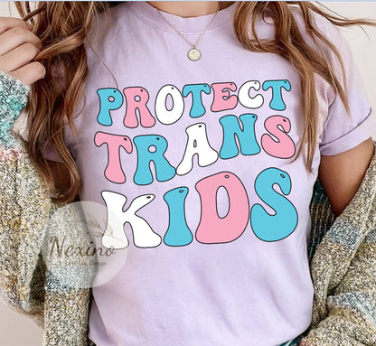 Protect Trans Kids Sweatshirt, Trans Rights Shirt, LGBTQ Pride Shirt, Gender Equality Sweatshirt, Trans Support T-Shirt, Gifts for Pride Month