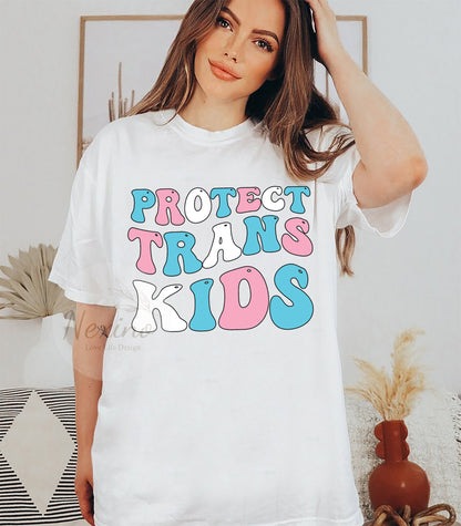 Protect Trans Kids Sweatshirt, Trans Rights Shirt, LGBTQ Pride Shirt, Gender Equality Sweatshirt, Trans Support T-Shirt, Gifts for Pride Month