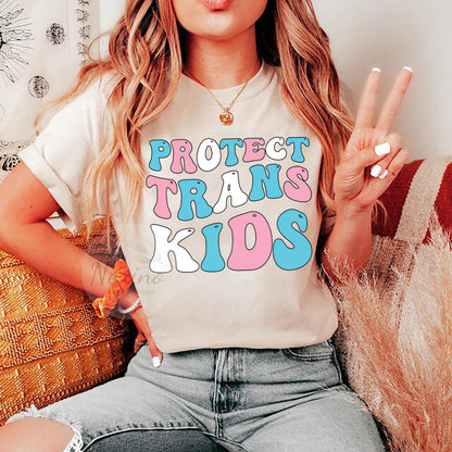 Protect Trans Kids Sweatshirt, Trans Rights Shirt, LGBTQ Pride Shirt, Gender Equality Sweatshirt, Trans Support T-Shirt, Gifts for Pride Month
