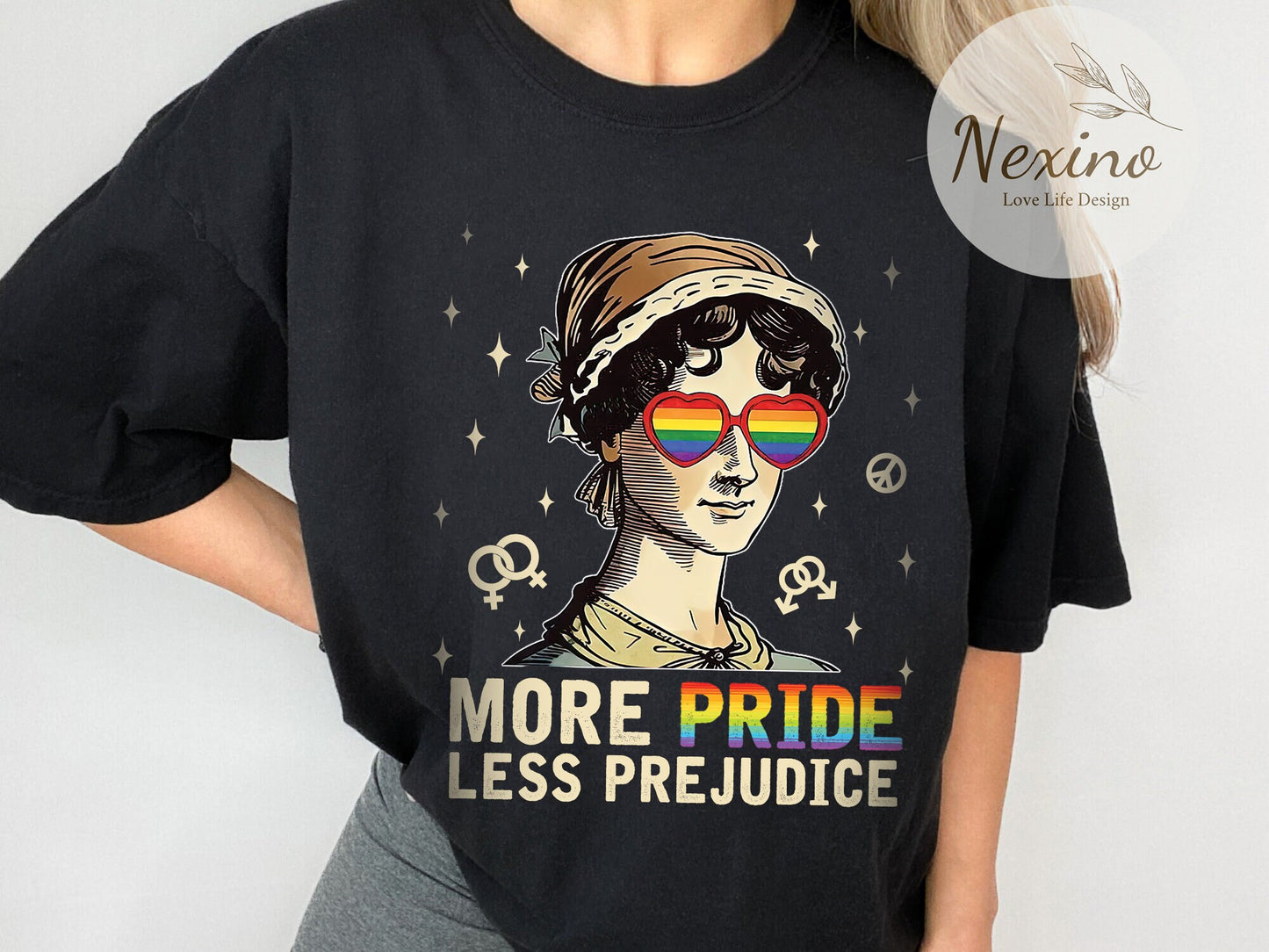 More Pride Less Prejudice Shirt, Proud Ally T-Shirt, Pride Shirt,Human Rights Shirt, Equality Shirt, LGBTQ Pride Present, Awareness Shirt