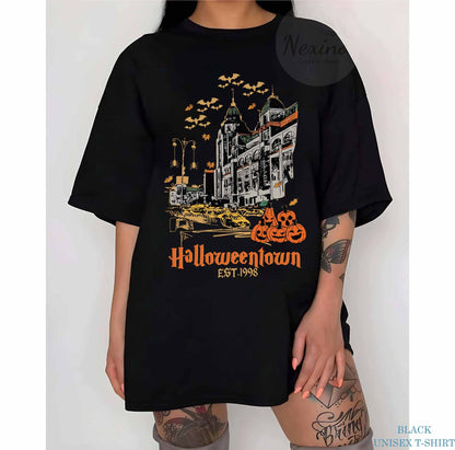 Halloweentown Shirt, Halloween Town Shirt, Vintage Halloween Sweater, Halloweentown University Shirt, Halloween Sweatshirt