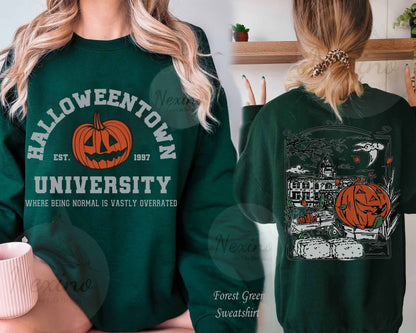 Halloween Town and Chill Shirt Halloween Party Shirt Halloween Sweatshirt Halloween Town Fall Halloween Costume Halloweentown Pumpkin Shirt