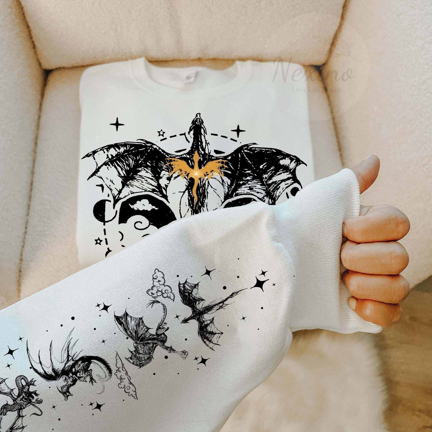 Basgiath War College Sleeve Printed Shirt, Fourth Wing Shirt, Dragon Rider Shirt, Bookish Shirt, Basgiath War College, Rebecca Yarros, The Empyrian Series