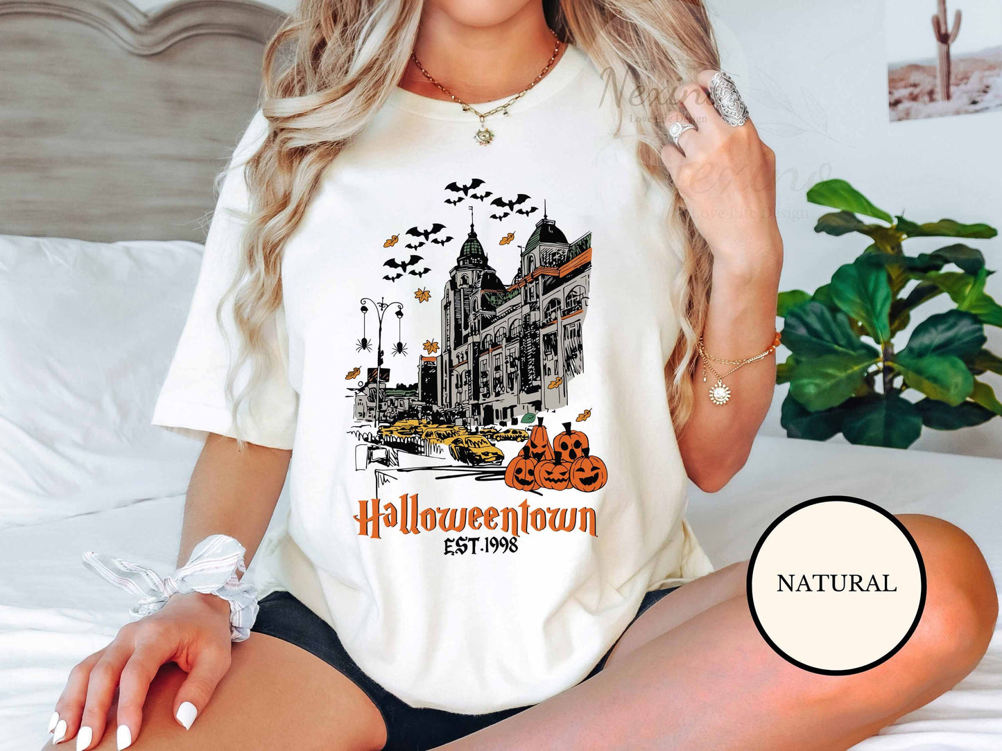 Halloweentown Shirt, Halloween Town Shirt, Vintage Halloween Sweater, Halloweentown University Shirt, Halloween Sweatshirt