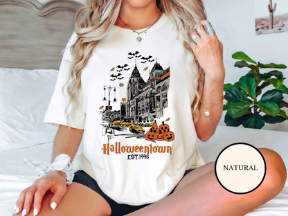 Halloweentown Shirt, Halloween Town Shirt, Vintage Halloween Sweater, Halloweentown University Shirt, Halloween Sweatshirt