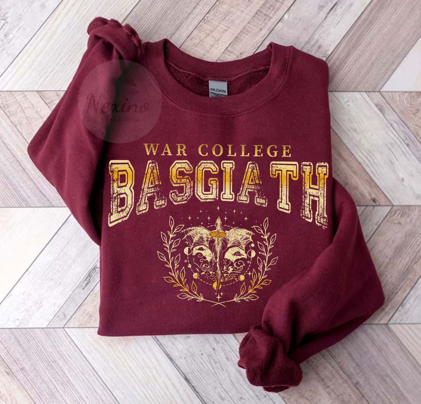 Basgiath War College Sweatshirt, Fourth Wing Sweatshirt, Dragon Rider Shirt, Rebecca Yoros, Fourth Wing, Violet Sorrengail, Bookish Shirt