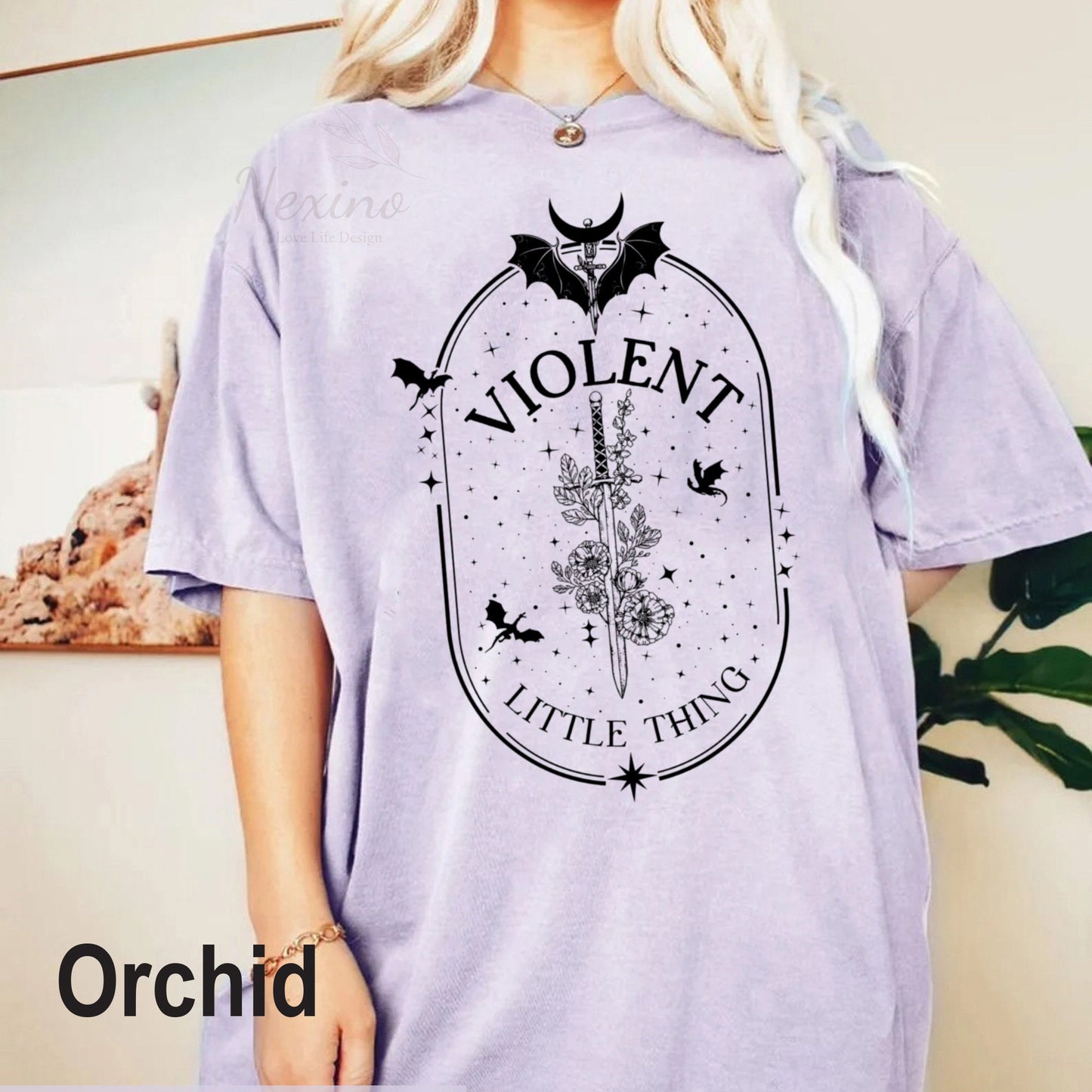 Fourth Wing Violet Sorrengail Band Shirt, Silver One Basgiath War College, Dragon Rider, Xaden Riorson ,The Empyrean Series, Bookish Merch Tee