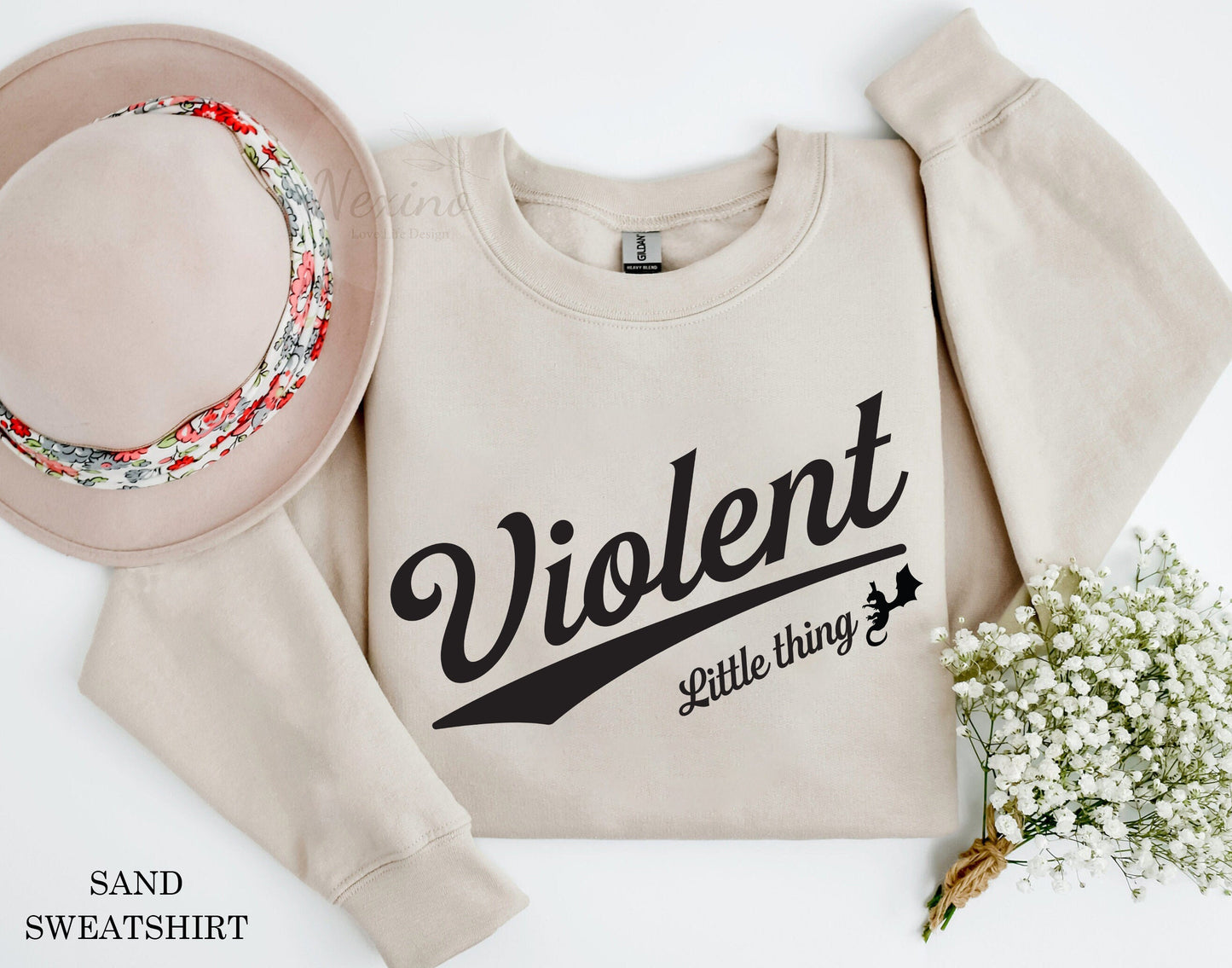 Violent Little Thing Violet Sorrengail Shirt, Basgiath War College Dragon Rider Xaden Riorson The Empyrean Series Bookish Merch Tee