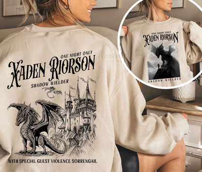 Xaden Riorson House Shirt, Iron Flame Shirt, Fourth Wing Shirt, Violet Sorrengail Silver One Basgiath War College Dragon Rider Bookish Shirt