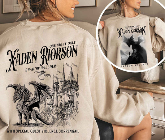 Xaden Riorson House Shirt, Iron Flame Shirt, Fourth Wing Shirt, Violet Sorrengail Silver One Basgiath War College Dragon Rider Bookish Shirt