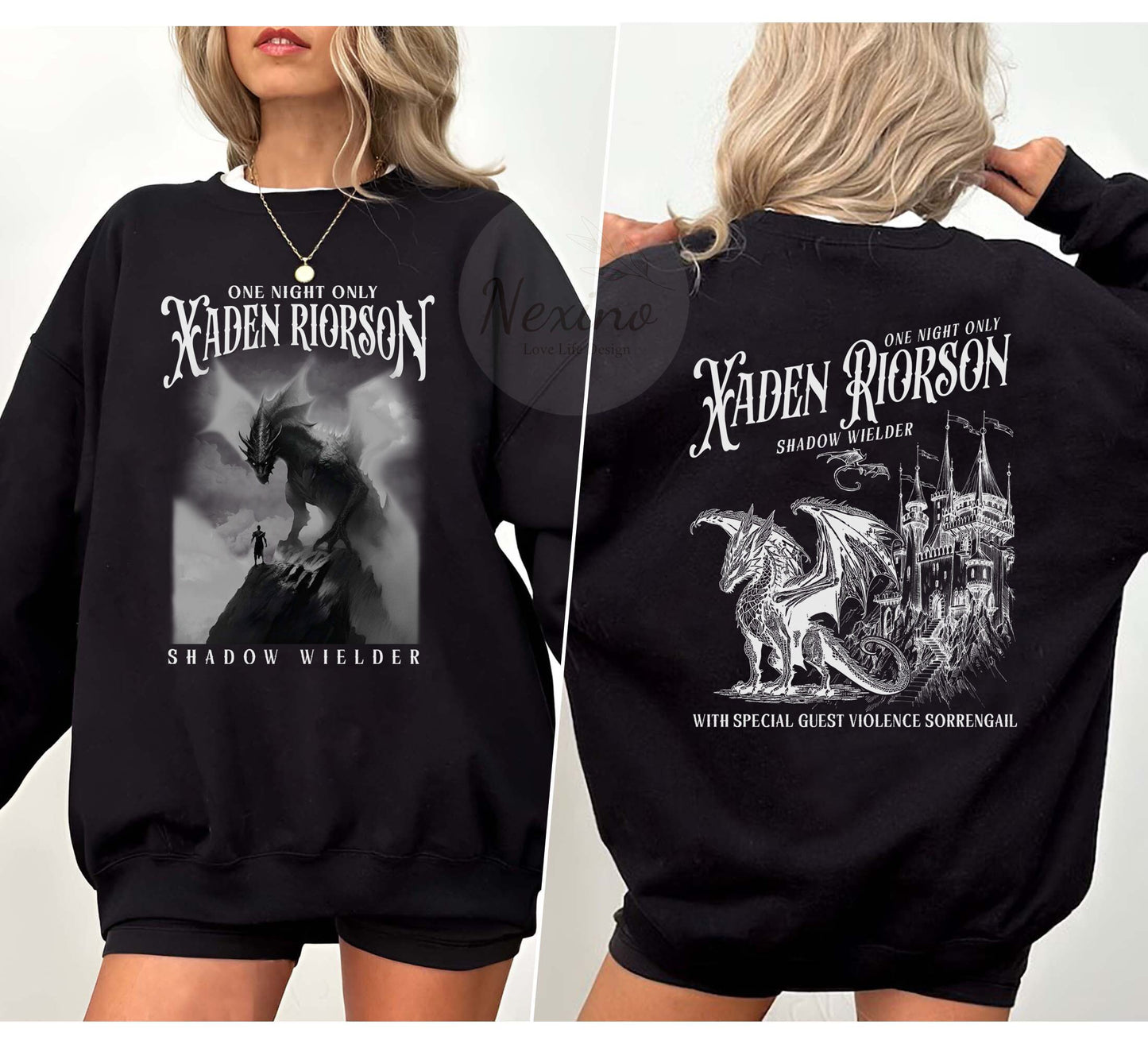 Xaden Riorson House Shirt, Iron Flame Shirt, Fourth Wing Shirt, Violet Sorrengail Silver One Basgiath War College Dragon Rider Bookish Shirt
