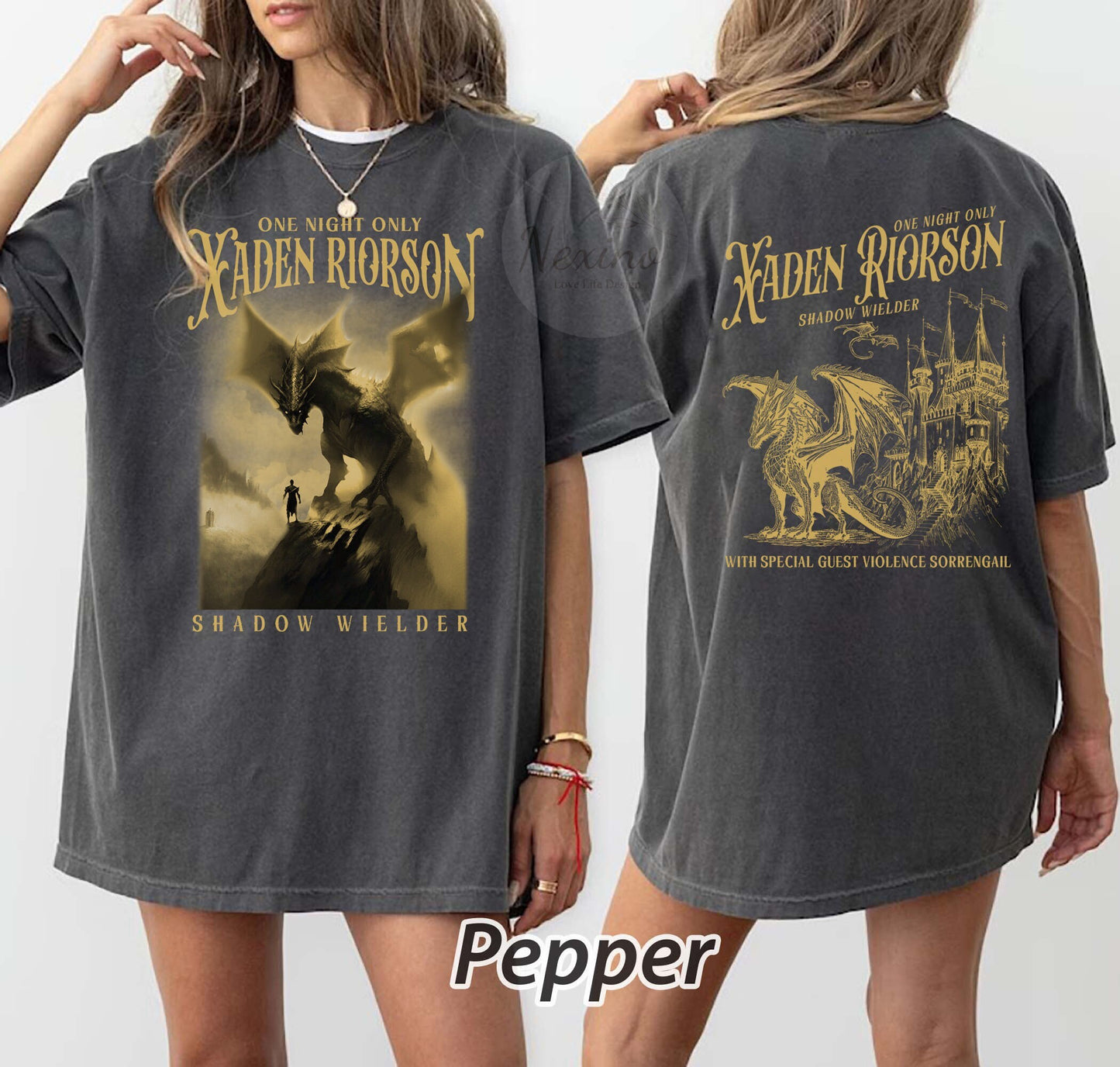 Xaden Riorson House Shirt, Iron Flame Shirt, Fourth Wing Shirt, Violet Sorrengail Silver One Basgiath War College Dragon Rider Bookish Shirt