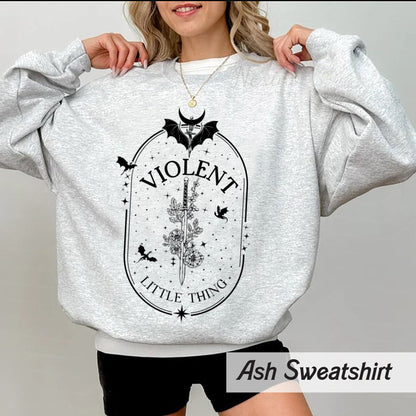 Fourth Wing Violet Sorrengail Band Shirt, Silver One Basgiath War College, Dragon Rider, Xaden Riorson ,The Empyrean Series, Bookish Merch Tee