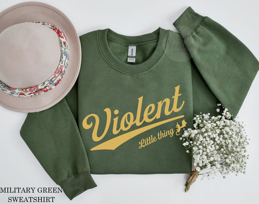 Violent Little Thing Violet Sorrengail Shirt, Basgiath War College Dragon Rider Xaden Riorson The Empyrean Series Bookish Merch Tee