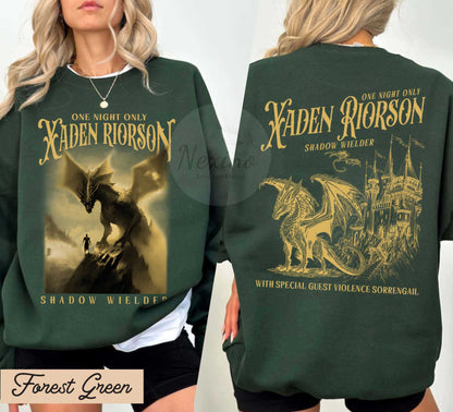 Xaden Riorson House Shirt, Iron Flame Shirt, Fourth Wing Shirt, Violet Sorrengail Silver One Basgiath War College Dragon Rider Bookish Shirt