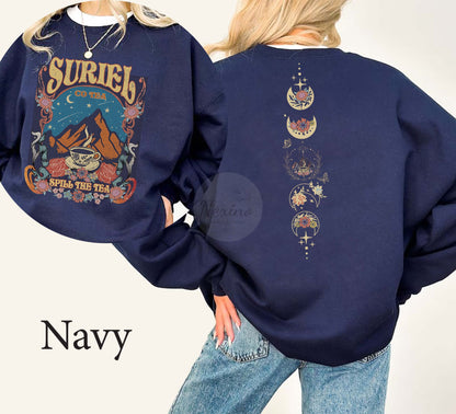 Suriel Tea Co Comfort Colors shirt,Acotar Sweater,Bookish Sweat,Sarah J Maas Shirt,A Court Of Thorns And Roses,Suriel Tea Tshirt,Acotar Tee