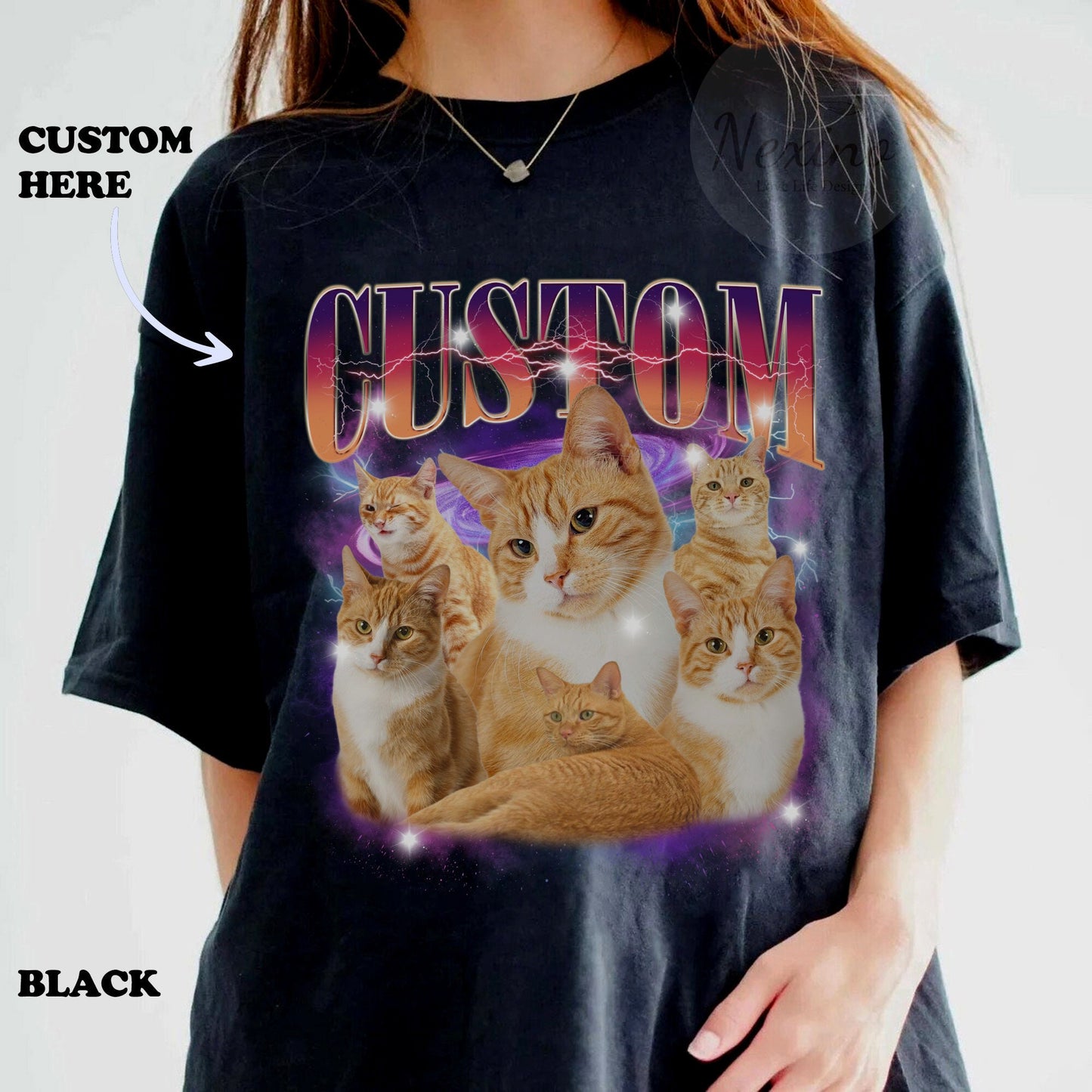 Custom Comfort Colors Pet Shirt, Custom Your Pet Bootleg Tee, Custom Bootleg, Retro 90's Custom Shirt, Custom Your Pet, Custom Pet Shirt