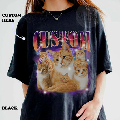 Custom Comfort Colors Pet Shirt, Custom Your Pet Bootleg Tee, Custom Bootleg, Retro 90's Custom Shirt, Custom Your Pet, Custom Pet Shirt