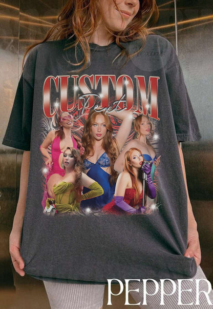 Custom Bootleg Rap Tee, Custom Photo - Vintage Graphic 90s Tshirt, Custom Photo Shirt, CUSTOM Your Own Bootleg Idea Here, Insert Your Design