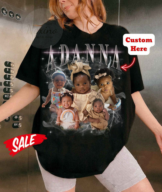 Custom Your Own Bootleg Tee, Retro Custom Bootleg Rap Tee, Custom Bootleg, Custom Your Photo, Insert Your Design, Vintage Graphic 90s Tshirt
