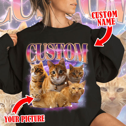 Custom Comfort Colors Pet Shirt, Custom Your Pet Bootleg Tee, Custom Bootleg, Retro 90's Custom Shirt, Custom Your Pet, Custom Pet Shirt