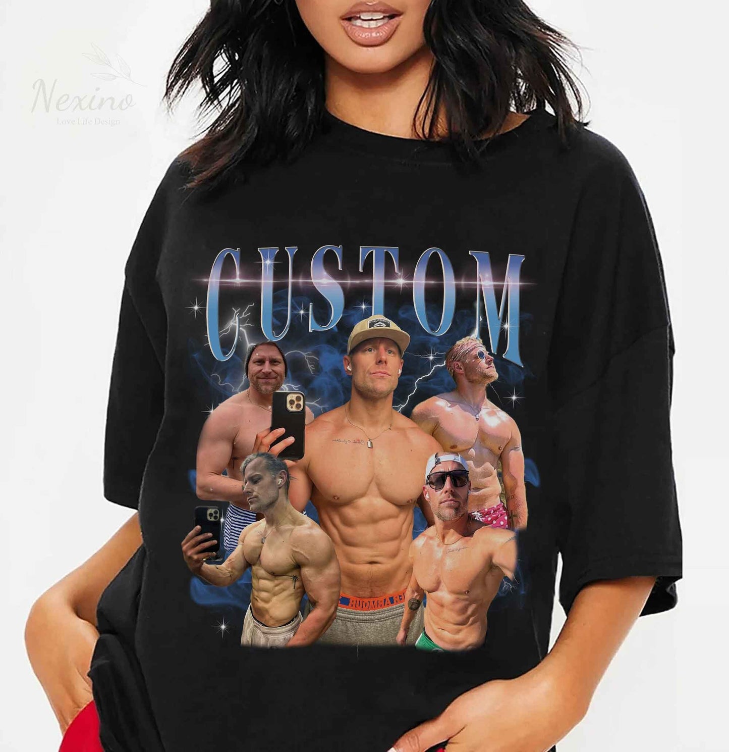 Custom Your Own Bootleg Tee, Retro Custom Bootleg Rap Tee, Custom Bootleg, Custom Your Photo, Insert Your Design, Vintage Graphic 90s Tshirt
