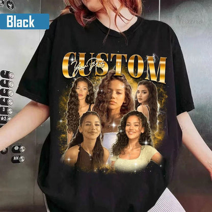 Custom Your Own Bootleg Tee, Retro Custom Bootleg Rap Tee, Custom Bootleg, Custom Your Photo, Insert Your Design, Vintage Graphic 90s Tshirt