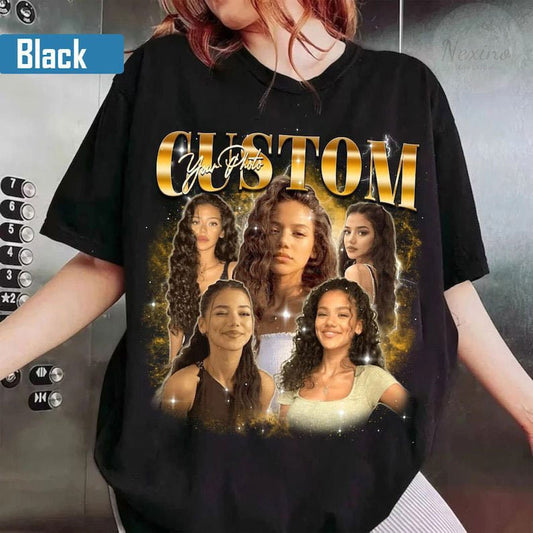 Custom Your Own Bootleg Tee, Retro Custom Bootleg Rap Tee, Custom Bootleg, Custom Your Photo, Insert Your Design, Vintage Graphic 90s Tshirt