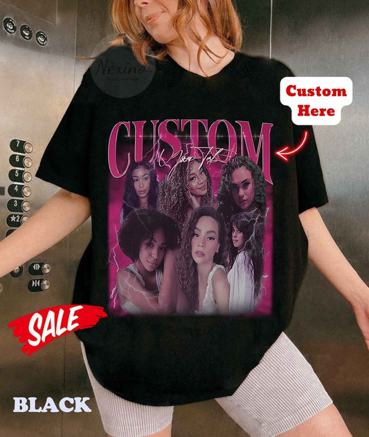 Custom 90s Vintage Bootleg Shirt, Custom Your Own Bootleg Idea Shirt, Custom Your Own Bootleg Tee, Bootleg Rap Tee, Girlfriend Birthday Gift