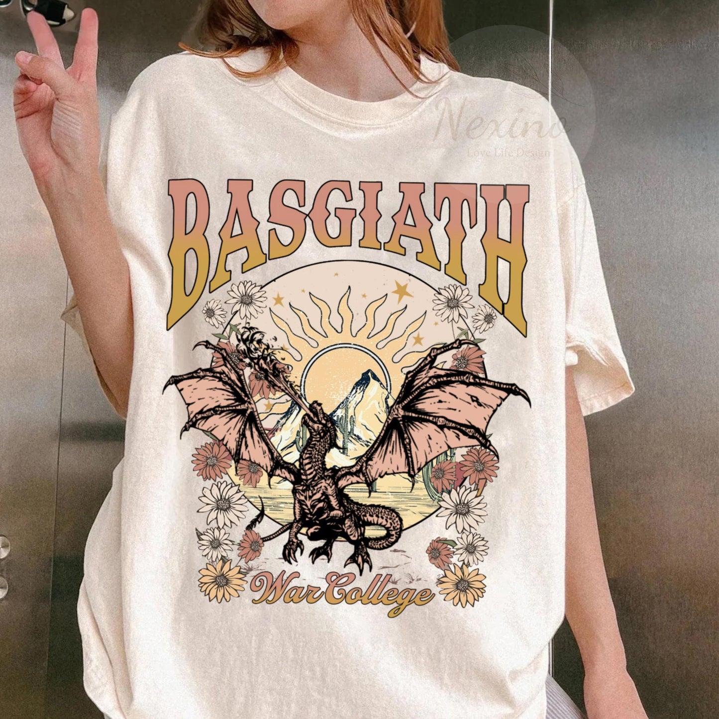 Fourth Wing Shirt, Basgiath War College Shirt, Fourth Wing, Dragon Rider Shirt, Bookish Shirt, Basgiath War College Gift, Xaden Riorson