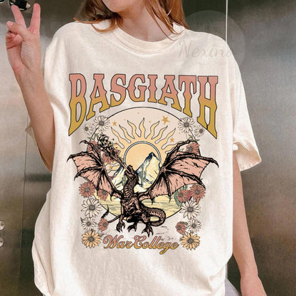 Fourth Wing Shirt, Basgiath War College Shirt, Fourth Wing, Dragon Rider Shirt, Bookish Shirt, Basgiath War College Gift, Xaden Riorson