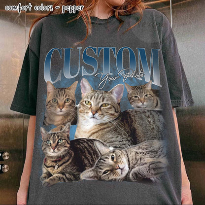Custom Bootleg Rap Tee, Girlfriend, Boyfriend Tee, Shirt with Face Photo Vintage T Shirts, Bachelorette Surprise, Personalized Birthday Gift