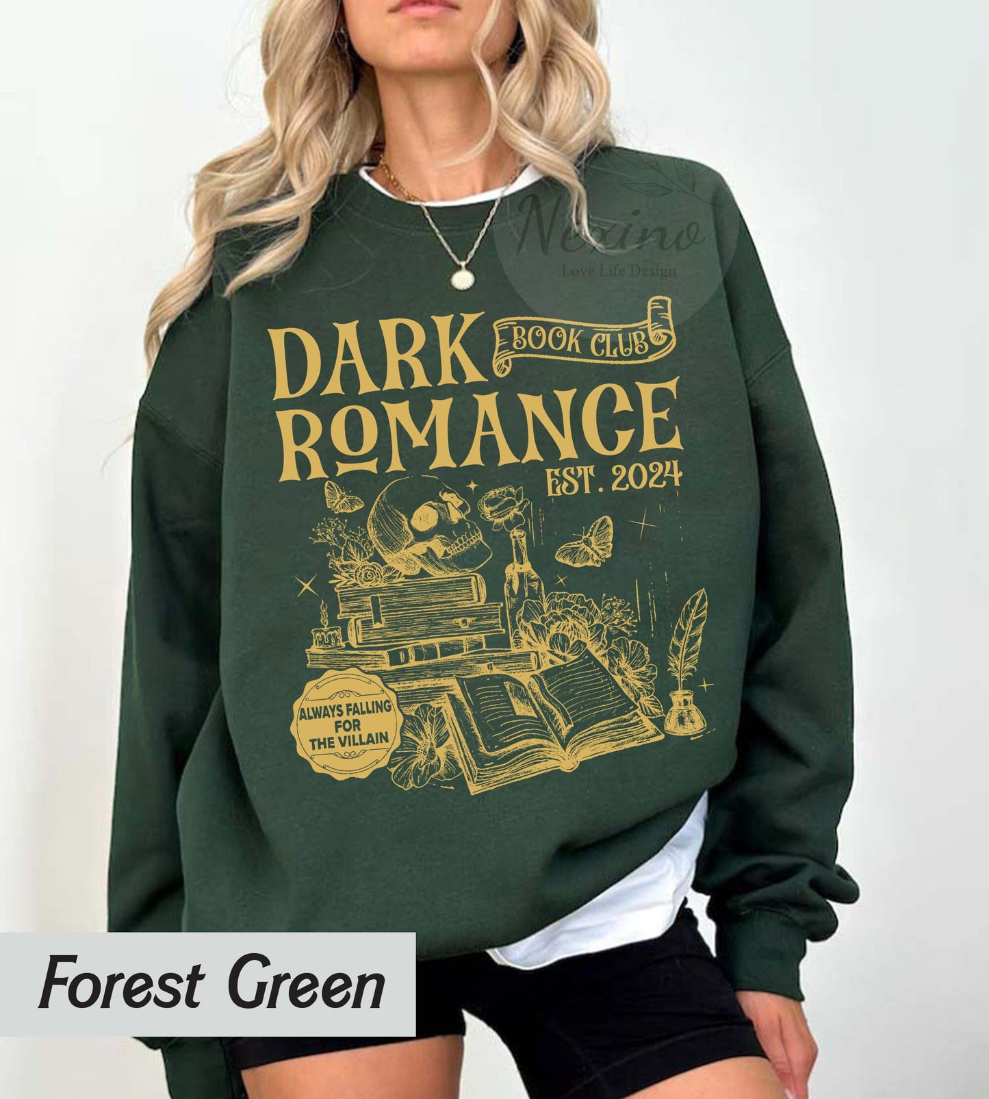 Dark Romance Book Club Hoodie, Trendy Literature Shirt, Romance Book Sweatshirt, Dark Academia Sweatshirt, Funny Gift for Readers